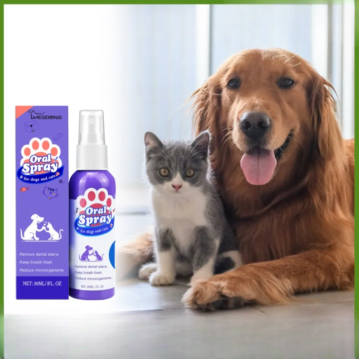 Zahnreinigungsspray für Hunde und Katzen - Koosh Style 