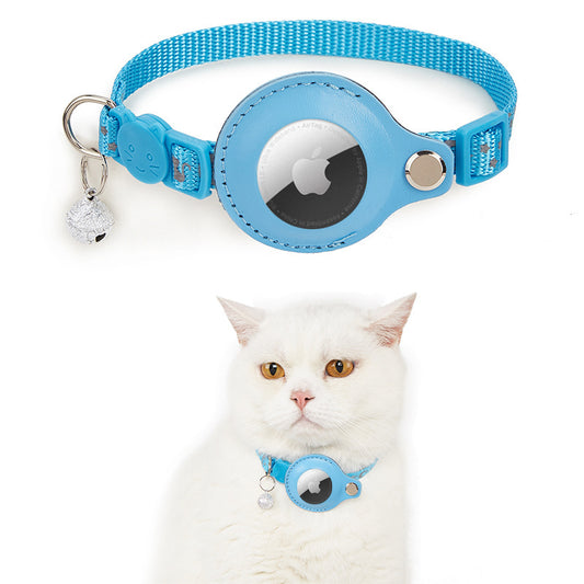 Halsband für Katzen mit Schutzhülle für Anti-Lost-Locator-Tracker - Koosh Style 